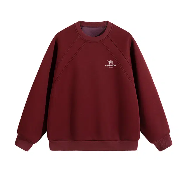 领航骆驼 宽松日常通勤舒适垂感高品质美式潮流简约百搭卫衣 男女同款