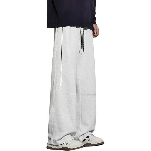 马员外 高街美式百搭宽松休闲裤 男女同款