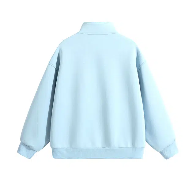 领航骆驼 重磅宽松百搭简约日常通勤舒适休闲时尚潮流立领卫衣 男女同款