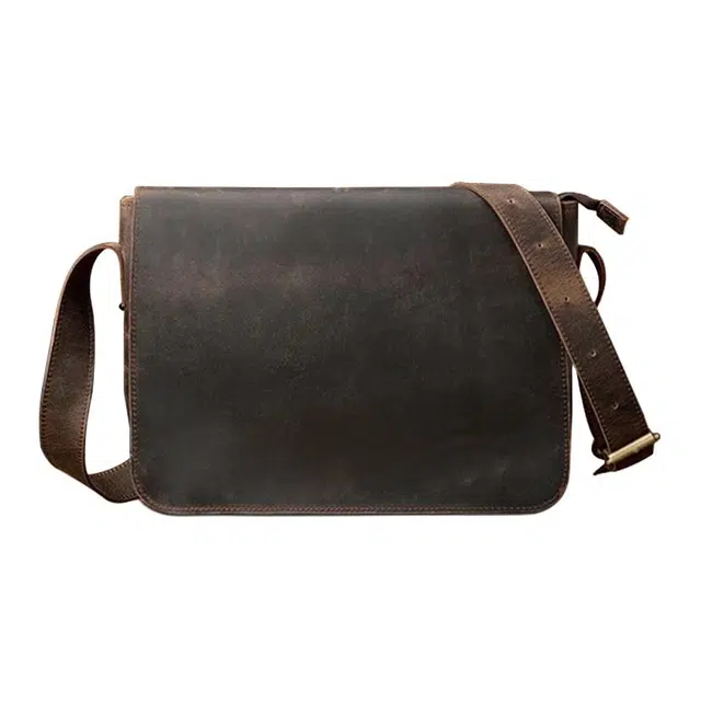 Simple&nature Messenger Bag Brown