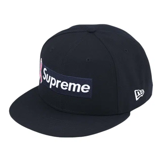 SupremexNew Era FW25 Week 1Breast Cancer Awareness Box Logo -