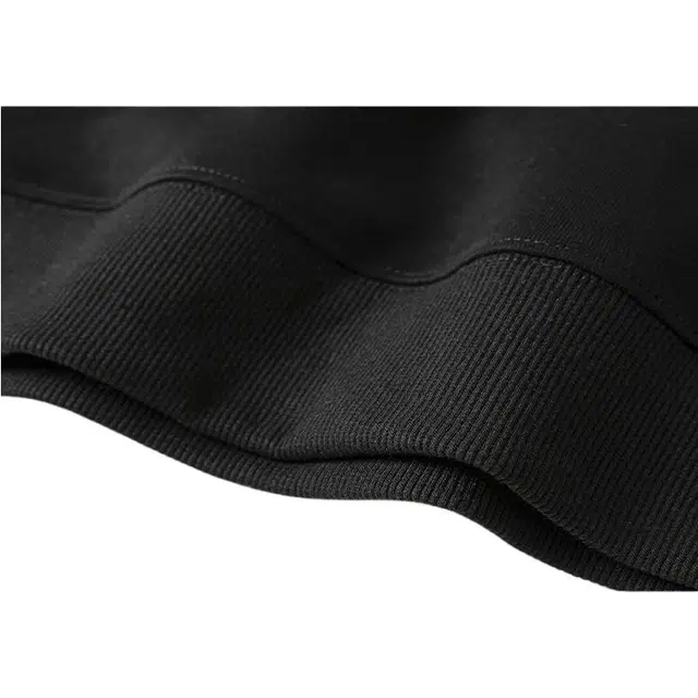 大白鲨 稻穗刺绣圆领时尚长袖卫衣 男款