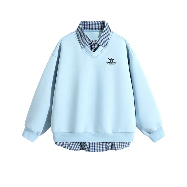 领航骆驼 美式重磅潮牌宽松舒适时尚百搭潮流卫衣 男女同款