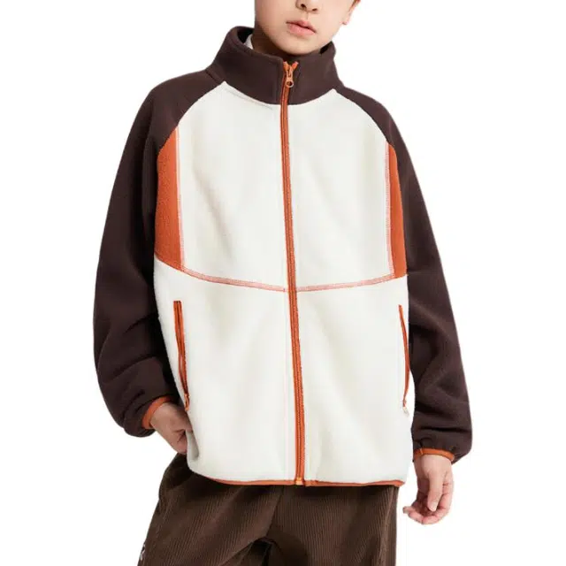 左西绒感外套 立领耐磨保暖长袖 儿童款