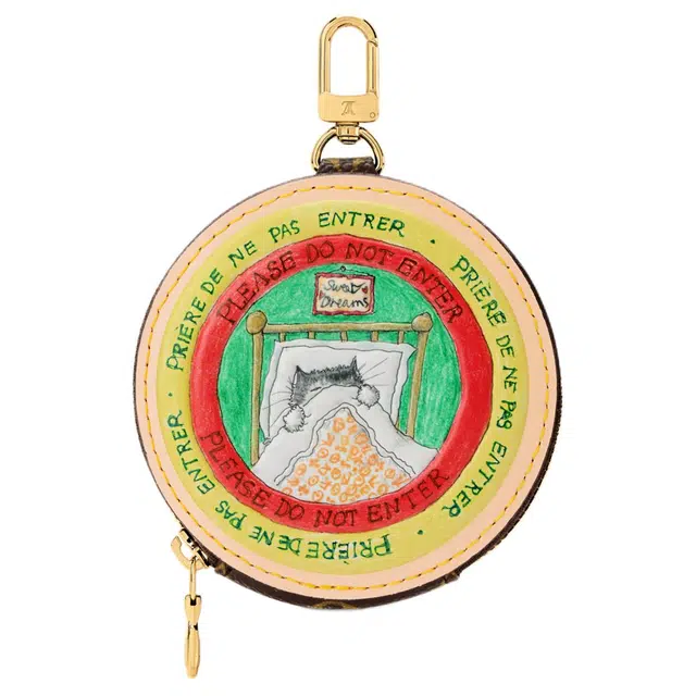 LOUIS VUITTON x Grace Coddington Catogram SLIPPY