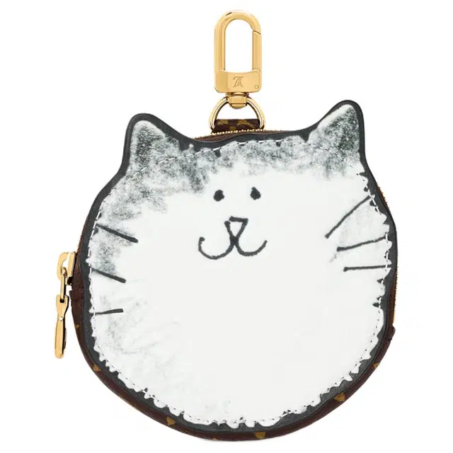 LOUIS VUITTON x Grace Coddington Catogram KITTY