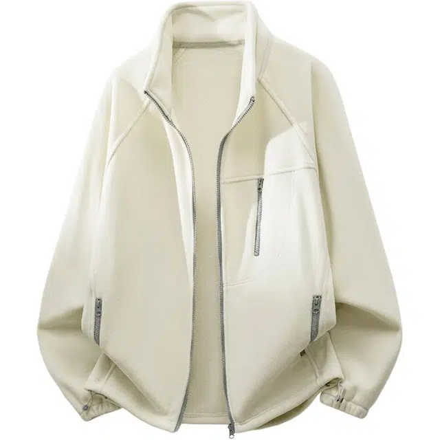 马员外 时尚百搭户外加绒夹克外套 男女同款