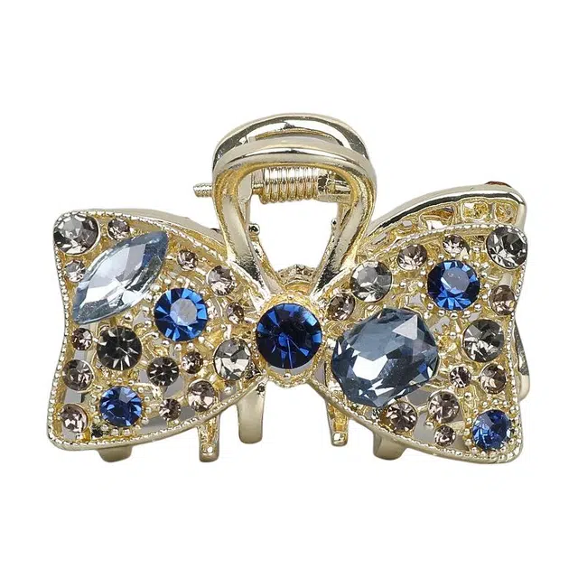 彤彤兔 蝴蝶结小发量高级感半扎发后脑#好运 锌合金 发夹 女款