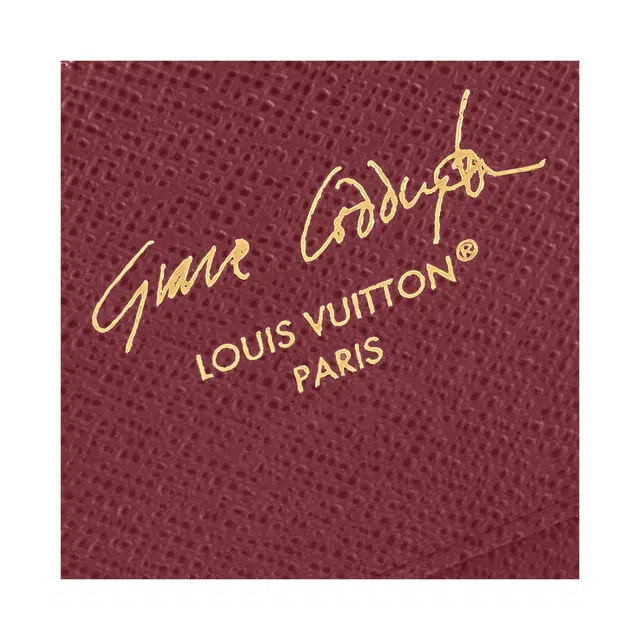 LOUIS VUITTON x Grace Coddington Catogram Pawket