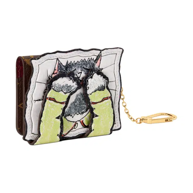 LOUIS VUITTON x Grace Coddington Catogram Pawket