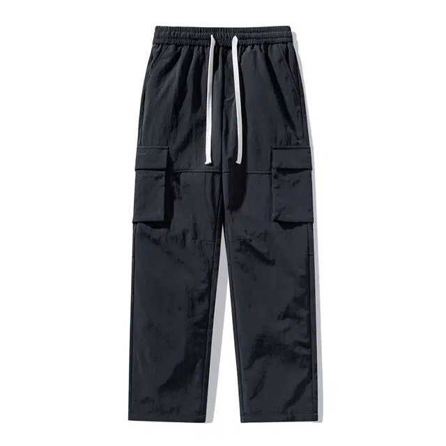 海尔斯 简约高街舒适百搭美式潮流直筒休闲裤 男款