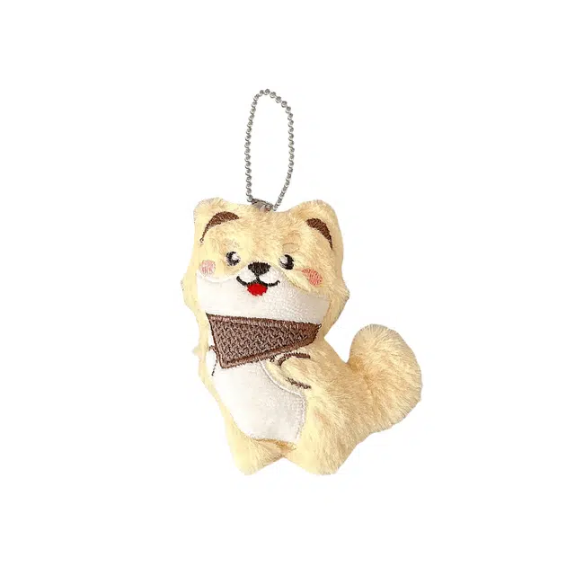 心水好物 小狗卡通玩偶可爱柴犬狗狗学生包包公仔 毛绒 挂件 男女同款情侣款