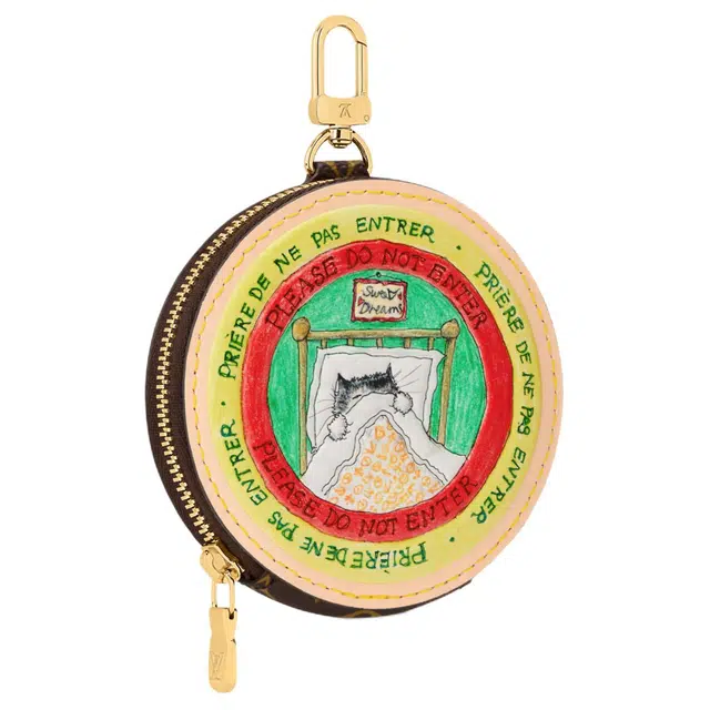 LOUIS VUITTON x Grace Coddington Catogram SLIPPY