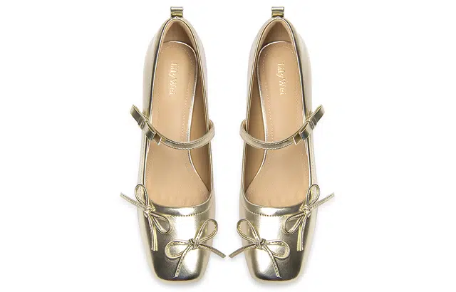 Lily Wei Sunshine Bow Mary Jane