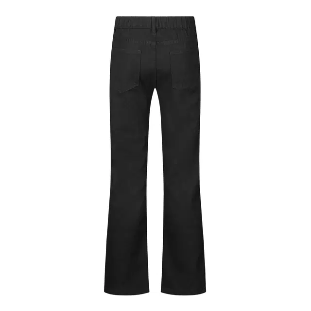 浮雕万针刺绣拾个壹先生 新中式祥云工艺复古水洗做旧纯色基础简约微喇牛仔裤 男女同款