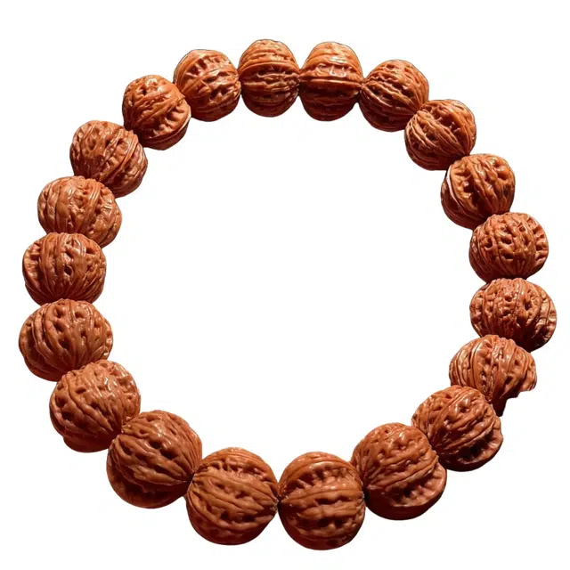 仙园韵 步步高升新中式复古精致国潮小众设计高级感文玩 桃核 手串 男款