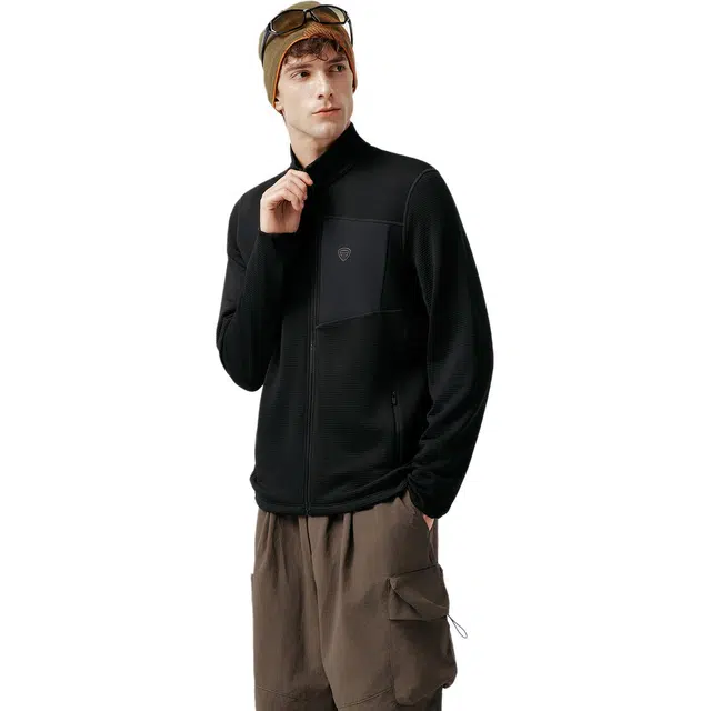 坦博尔 透气舒适保暖纯色户外风开衫羽绒服 女款