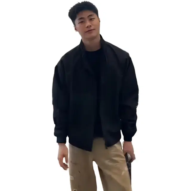 华夏儿女 美式教练三防立领轮廓正肩硬汉风飞行百搭小伙板正冲锋衣纯色夹克 男女同款