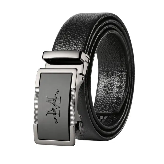 15 MINS Automatic Buckle Belt Black 3.5cm