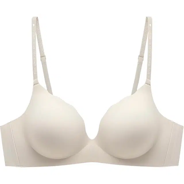 北极绒 无痕一片式美背小胸聚拢收副乳无钢圈文胸 女款