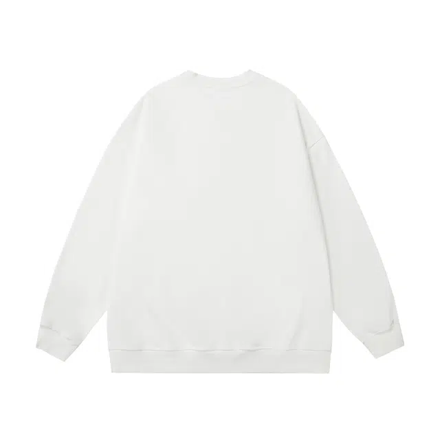 棉基因 早秋高街时尚潮牌简约潮男青少年复古男装减龄感学院风少年感通勤高级感韩系穿搭女士基础款无帽打底衫慵懒风女圆领卫衣 男女同款