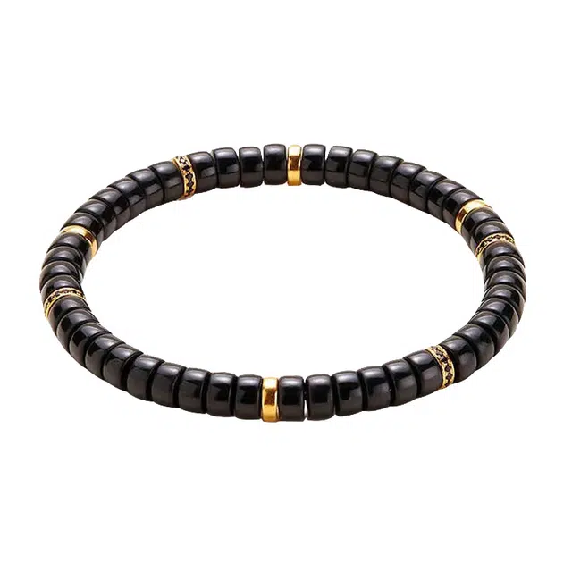 琛宬 【桃花】属性爆棚吸财轻奢优雅招财纳福诸事顺利转运珠新中式国潮复古设计直切#好运 椰蒂 手串 男女同款情侣款