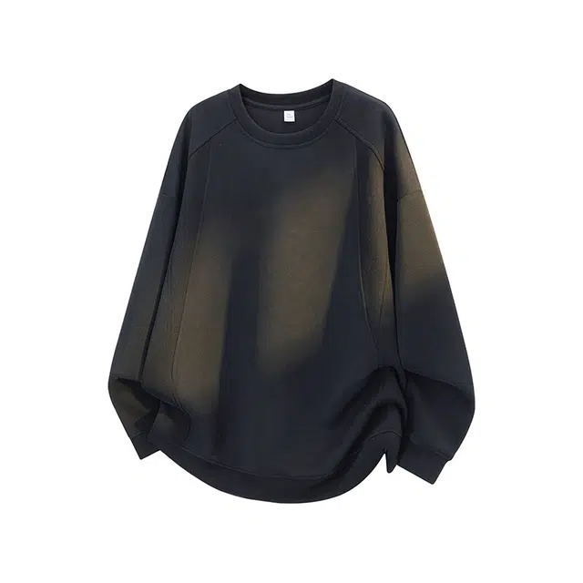 马员外 套头衫美式百搭潮流圆领卫衣 男女同款