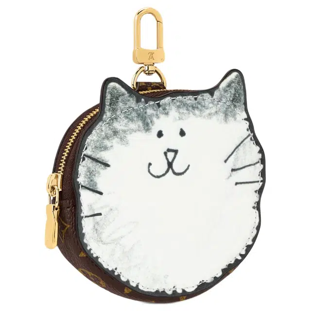 LOUIS VUITTON x Grace Coddington Catogram KITTY
