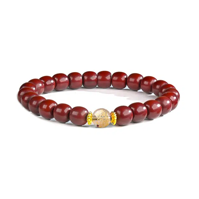 古韵归龙山文创 国潮复古简约设计轻奢高级感念珠文玩掌心禅意盘玩新宠时尚百搭出街神器平步青云#好运 猴头核桃 手串 男女同款情侣款