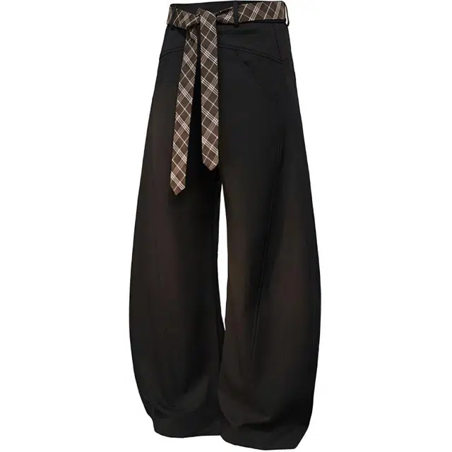 海尔斯 美式复古纯色弯刀中腰休闲裤 男款