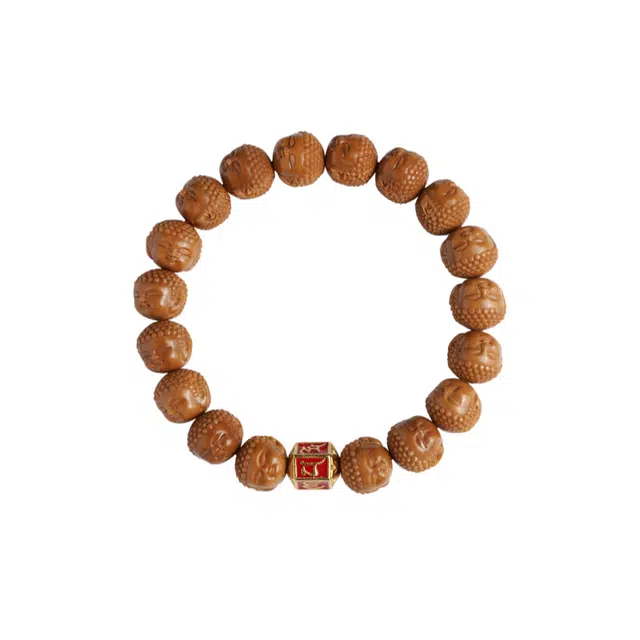 茂琼 财源滚滚柿柿如意新中式国潮古典文玩京八棱文玩盘玩佛珠精致文玩念珠#好运 猴头核桃 手串 男女同款情侣款