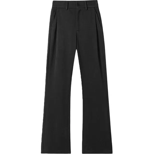 马员外 百搭时尚简约宽松直筒休闲裤 男款