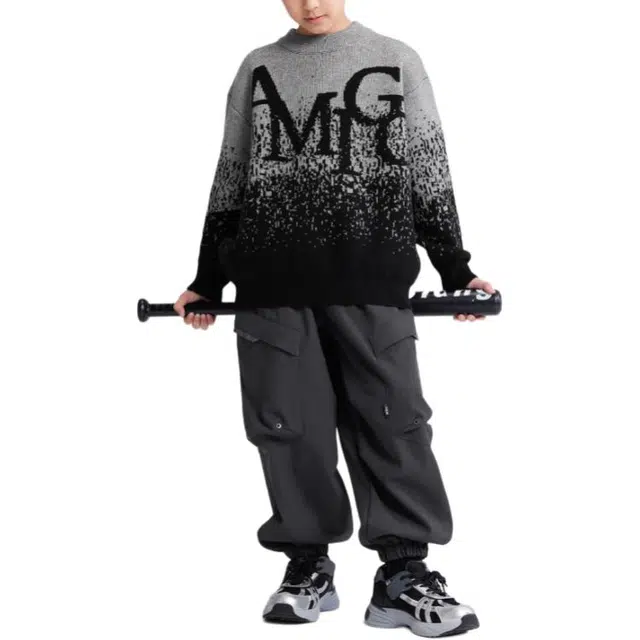 左西 绒绒裤系列 保暖防风软壳耐磨束脚工装裤 儿童款