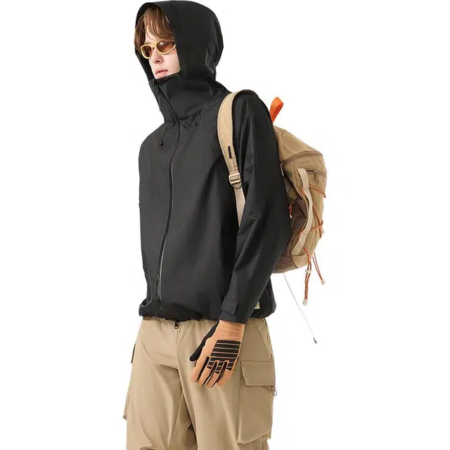 坦博尔 户外登山露营纯色宽松型中性风羽绒服 女款