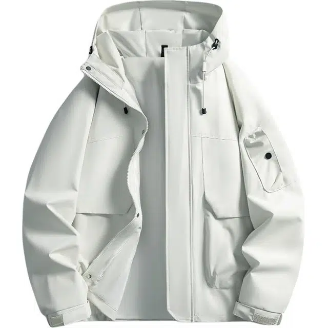 马员外 休闲户外情侣款百搭舒适潮流夹克外套 男女同款