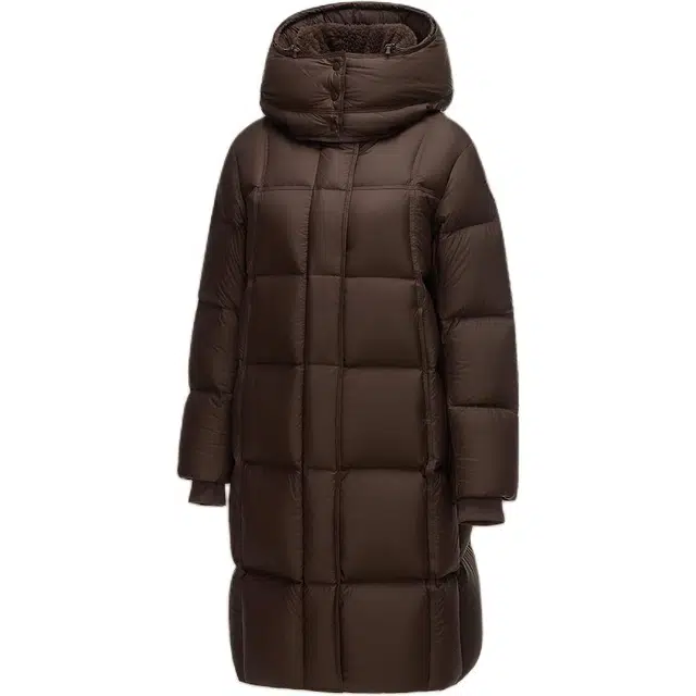 坦博尔 羊羔绒高端保暖常规长袖通勤羽绒服 女款