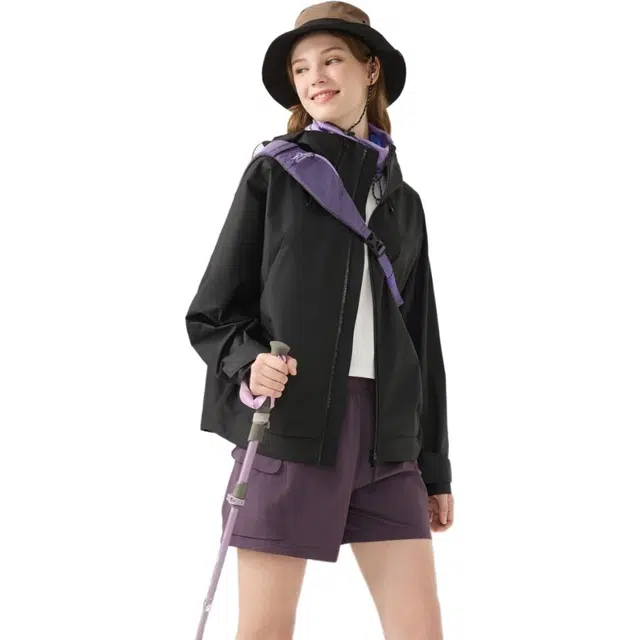 坦博尔 户外登山露营宽松型百搭羽绒服 女款