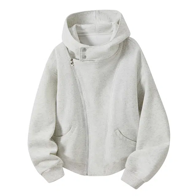 马员外 美式连帽百搭时尚简约宽松卫衣 男款