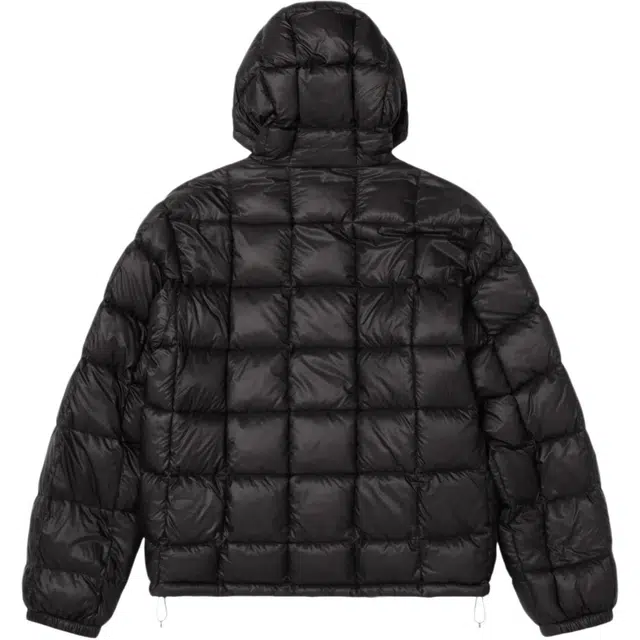 Stussy FW25 FW25 MIDWEIGHT HOODED PUFFER logo