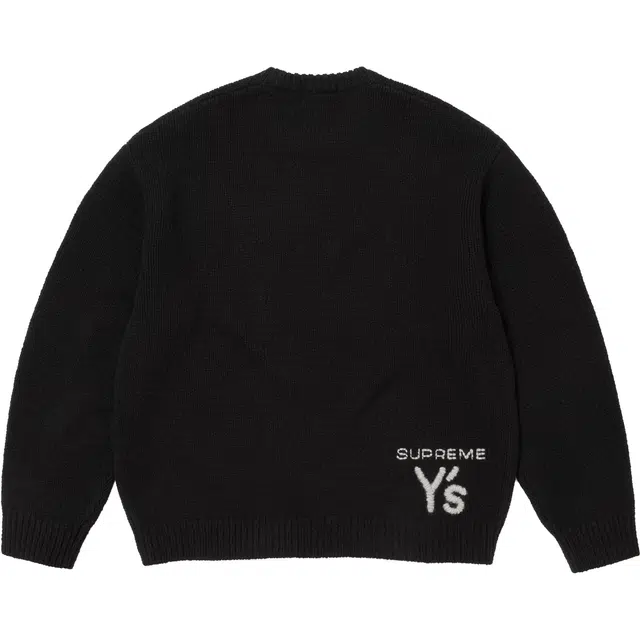 Supreme x Ys by Yohji Yamamoto FW25 WEEK3 Sweater