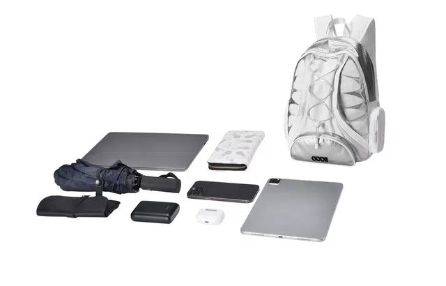 COEXISTENCE Functional Commuter Backpack Silver