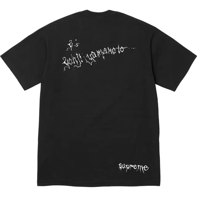 Supreme x Ys by Yohji Yamamoto FW25 WEEK3 Thinker Tee T