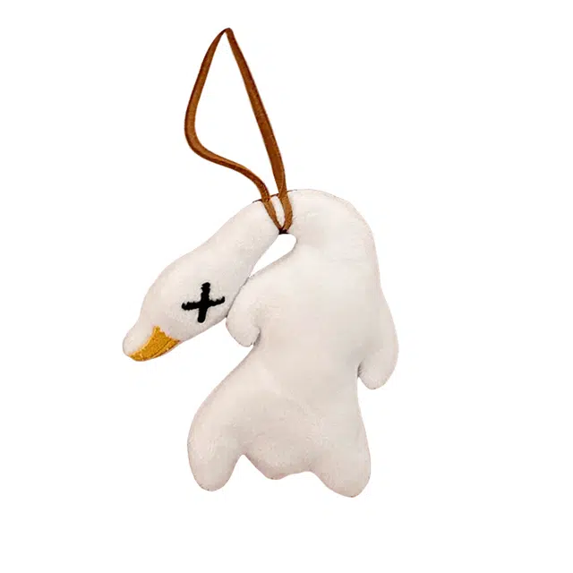 心水好物 吱吱叫可爱烤鸭少女心鸭子背包玩偶公仔小挂饰 毛绒 挂件 男女同款情侣款