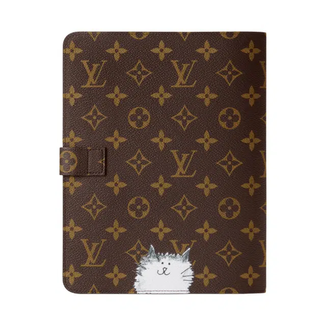 LOUIS VUITTON x Grace Coddington Catogram Monogram