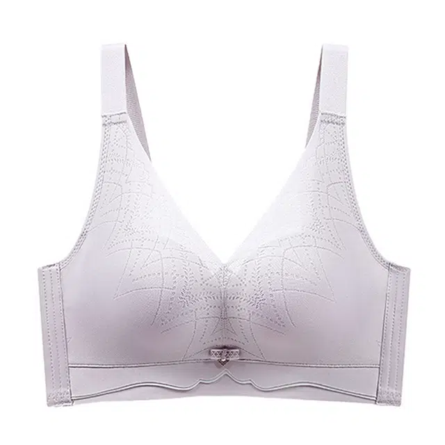 慕梵度 无痕美背内衣女聚拢上托小胸显大收副乳防下垂无钢圈调整型舒适亲肤文胸 女款