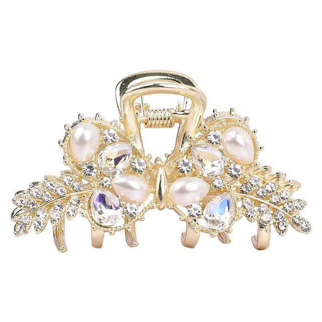 彤彤兔 高级感大号发量精致后脑勺盘发 锌合金 发夹 女款