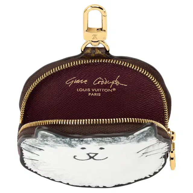 LOUIS VUITTON x Grace Coddington Catogram KITTY