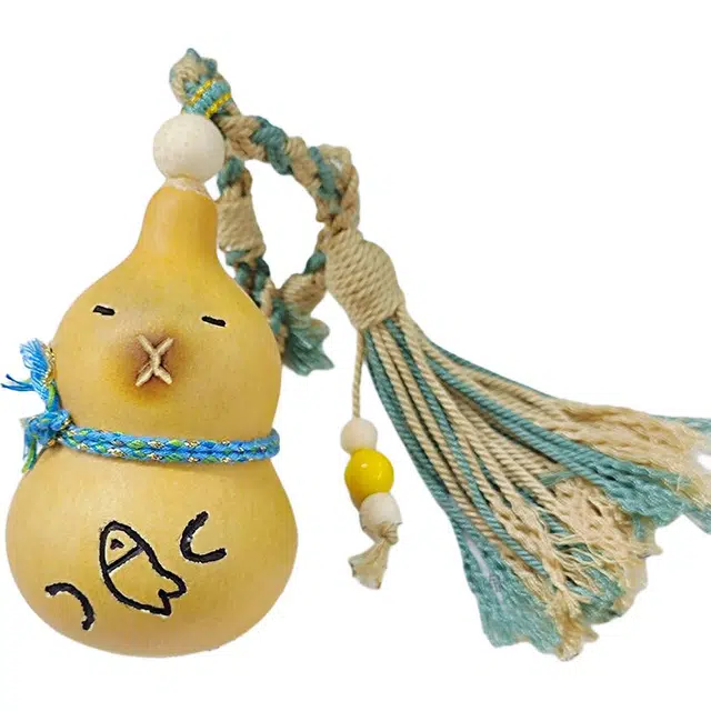 得笙陌 可爱卡皮吧啦包包国潮设计款#好运 葫芦 挂件 男女同款情侣款