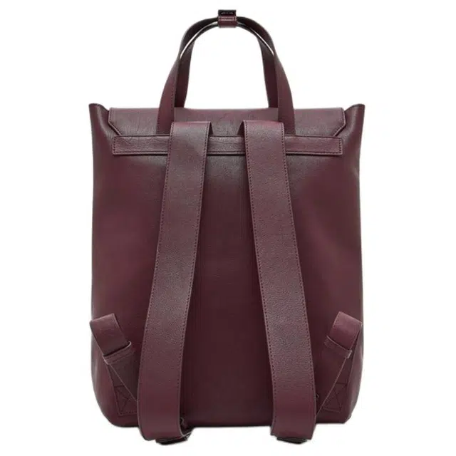 Emporio Armani Classic Logo Backpack Burgundy