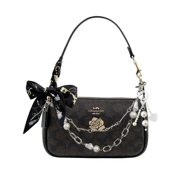 COACH Nolita 19 Logo PVC